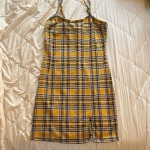 Yellow Plaid Rue21 Dress